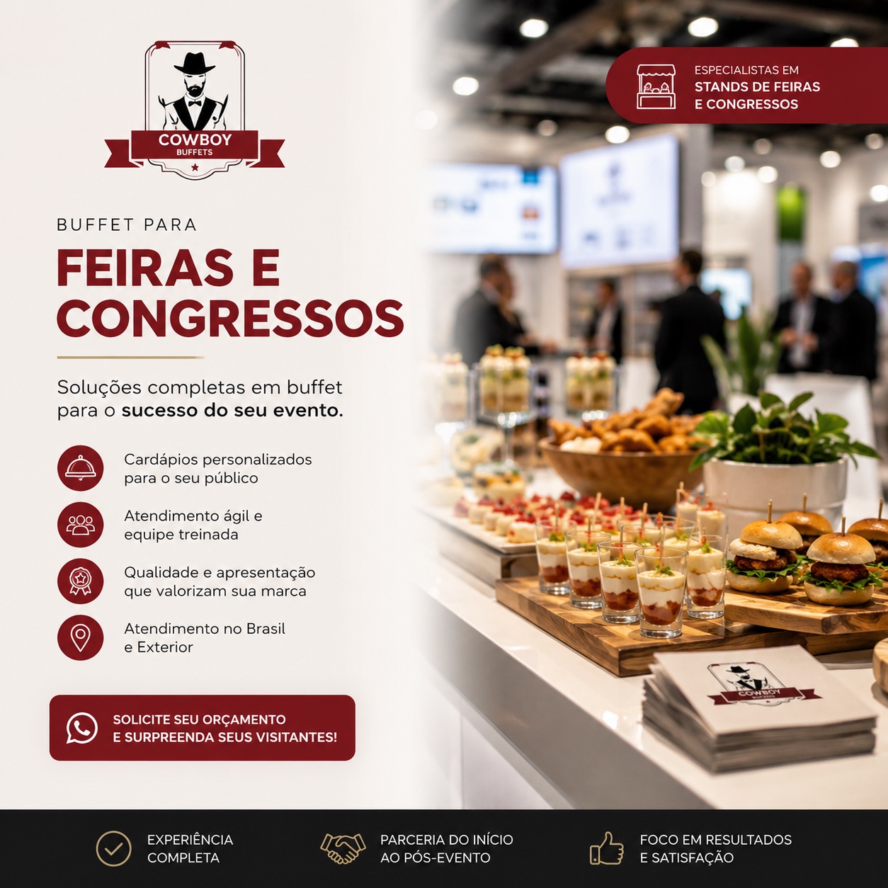 Trabalho Cowboy Buffet produto